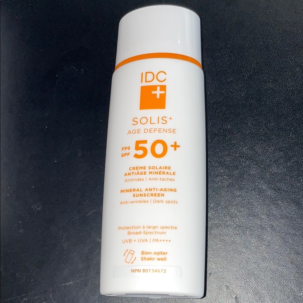 IDC SOLIS Age Defense Mineral Sunscreen SPF 50+